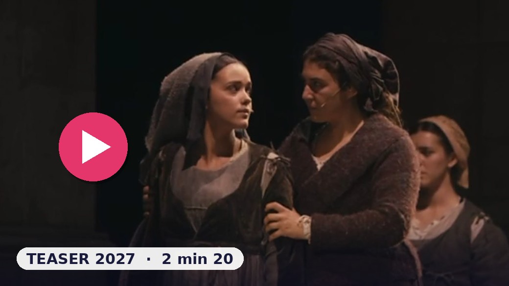 Regarder le teaser de Bernadette de Lourdes, saison 2027 (2 min 20)